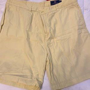 Vineyard vines yellow shorts